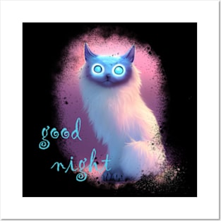 A CatOwl in a dream world. Posters and Art